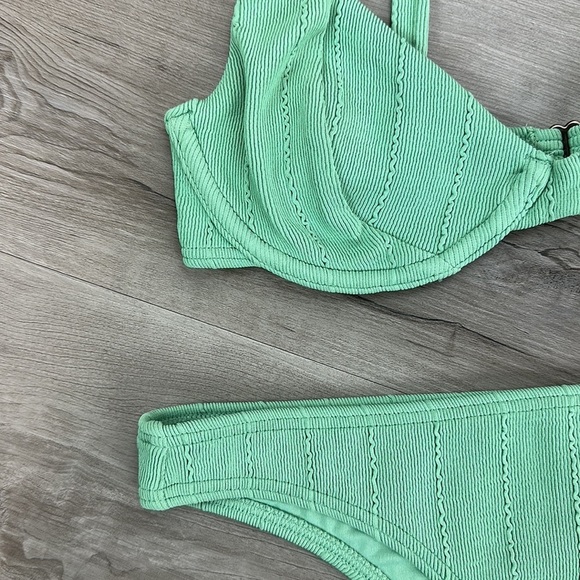 ☀️BILLABONG☀️ Salty Blonde Sunset Rib Emma Underwire SUNSET RIB ISLA BIKINI set - Picture 7 of 15